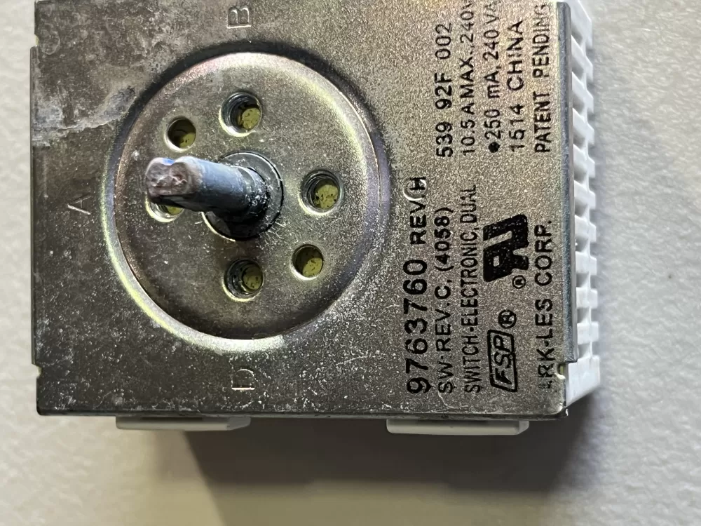 KitchenAid 9759781 9763760 Range Control Board Infinite Switch AZ41838 | 1728