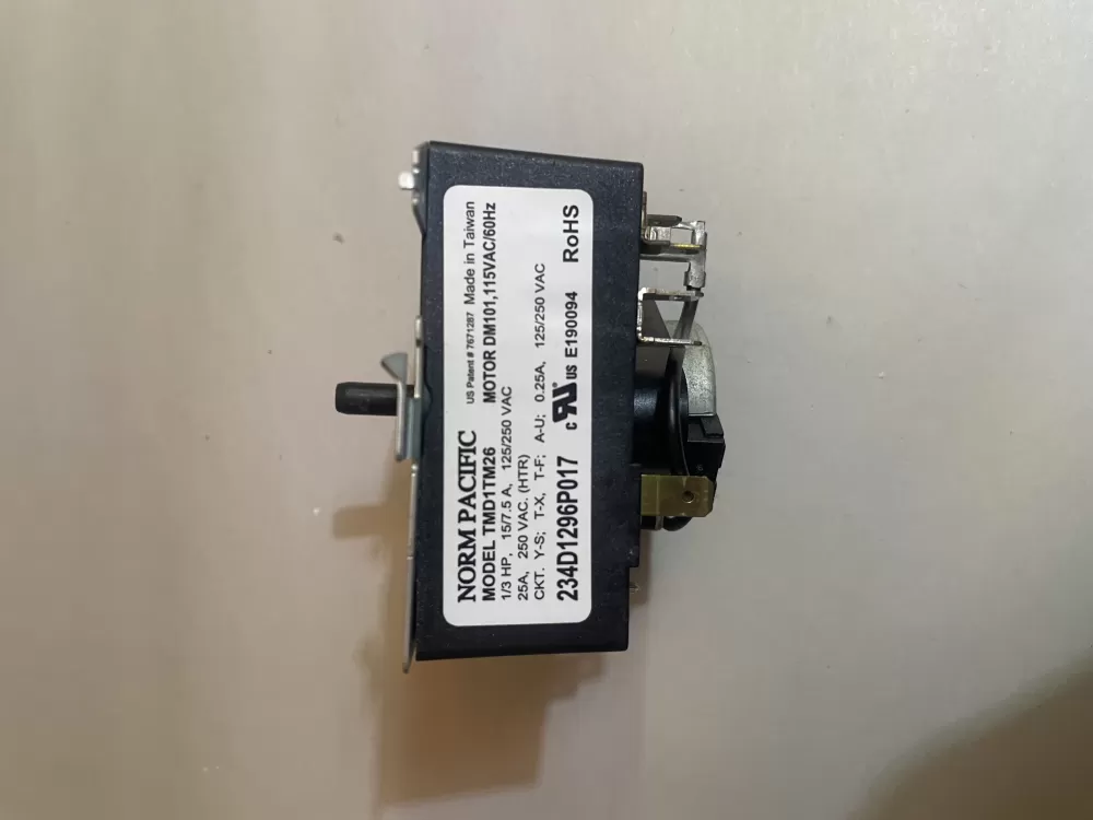 Kenmore  General Electric WE4M521 WE04X22654 PS11721520 234D1296P017 Dryer Timer