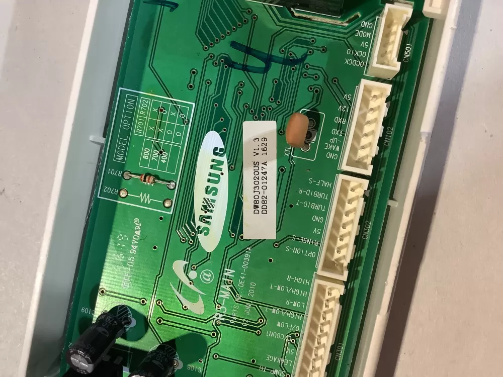 Samsung DD82 01247A AP5967364 4001405 Dishwasher Control Board AZ139261 | BG1143