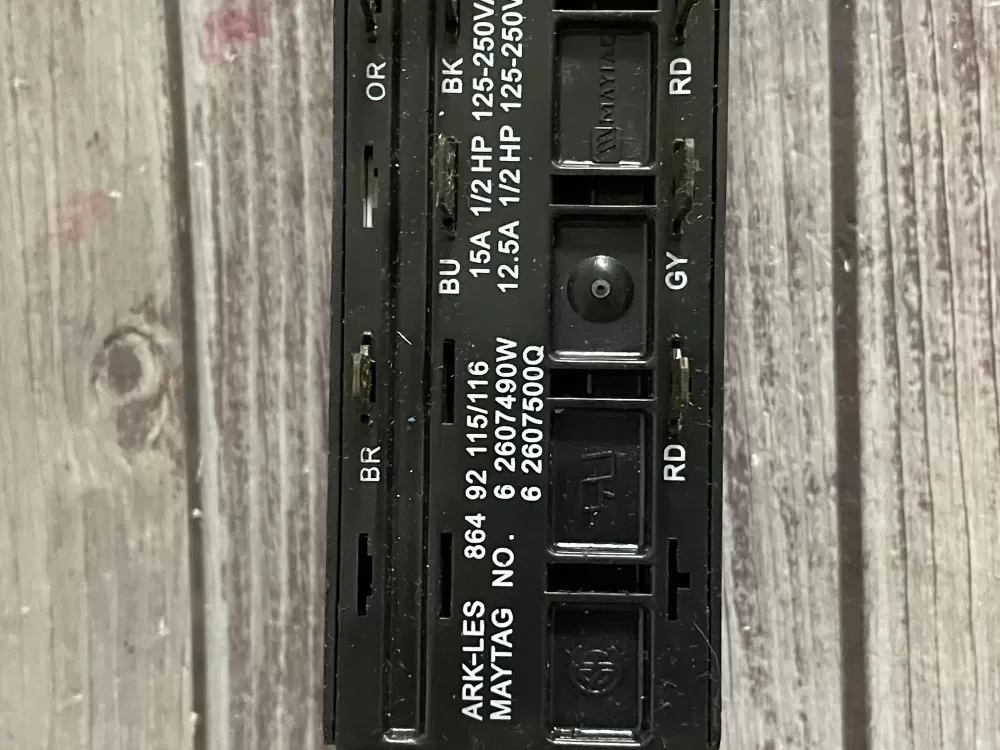 Maytag 6 2607490W Washer Speed Switch AZ76233 | KM1721