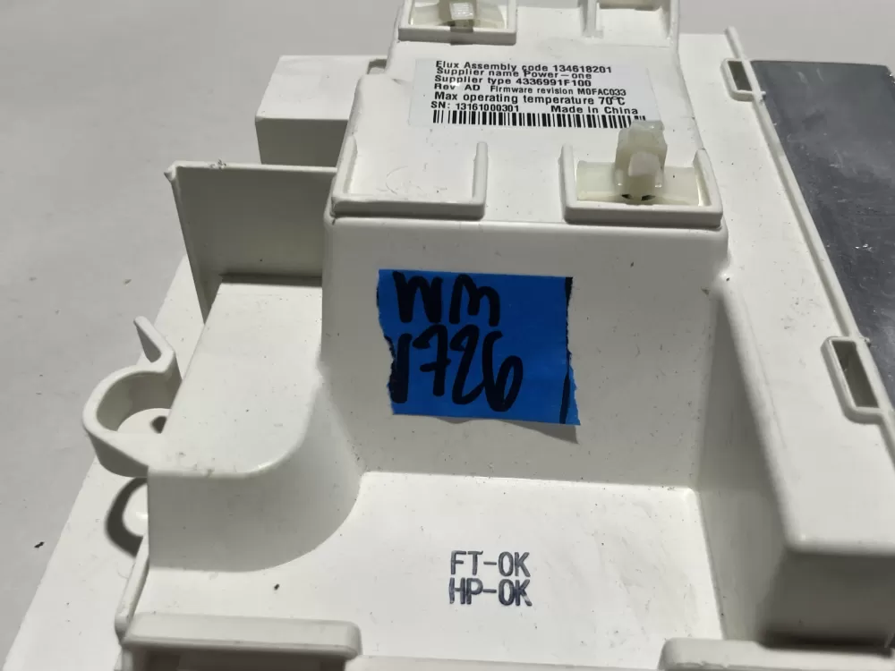 Electrolux 4336991 Washer Control Board AZ125786 | Wmv726