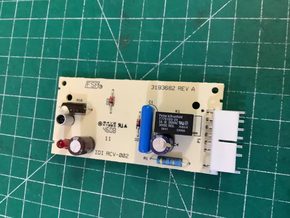 Whirlpool  Kenmore  Maytag  KitchenAid W10757851  AP5956767  W11629974  4389102  2198585  2198586  2220398  2220402  2255114  3452789  4388635  4389102R  PS10064583  TJ4389102R  W10193666  W10193840  W10290817 Refrigerator Ice Control Board