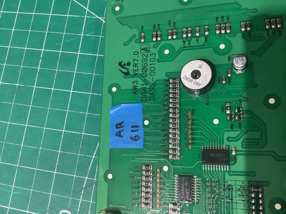 Samsung Refrigerator DA4100692A Control Board AZ193133 | AR611