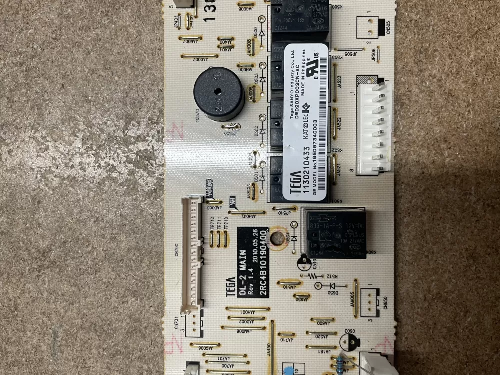 GE 165D9734G003 Dishwasher Control Board AZ13735 | KM1566