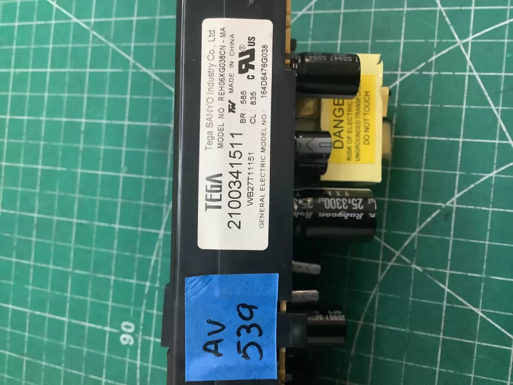 GE WB27T11151 164D6476G038 Range Oven Electronic Control Board AZ217965 | ARV539