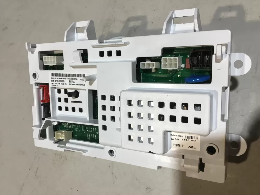 Whirlpool  KitchenAid  Roper  Estate W10711030 W10785639 W10864927 W10888111 W10916437 W11044249 WPW10711030 W11116495 PS12114290 Washer Control Board