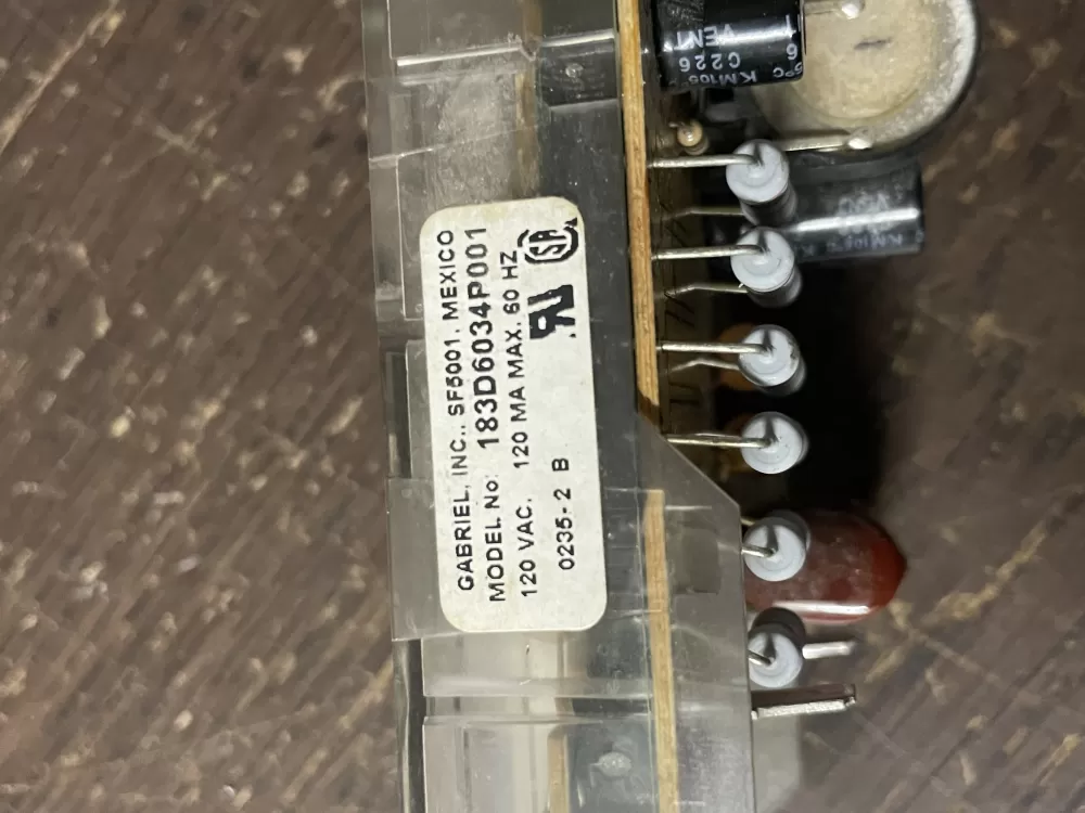 GE 183D6034P001 SF5001 Range Control Board AZ41690 | Wm1724