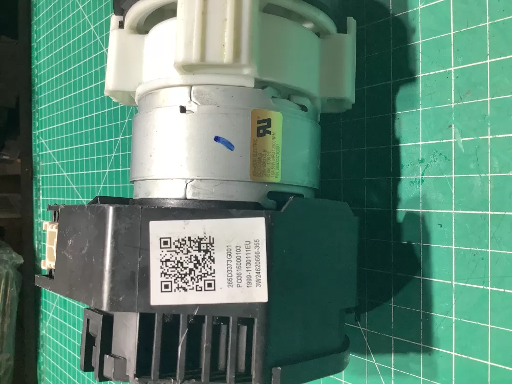 GE 265D3373G001 Dishwasher Drain Pump Motor