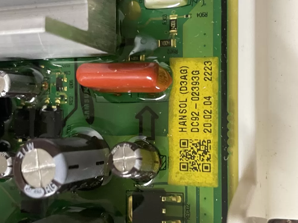 Samsung DC92-02393G DC92-02393M PS16556778 Washer Control Board AZ81962 | Wmv59