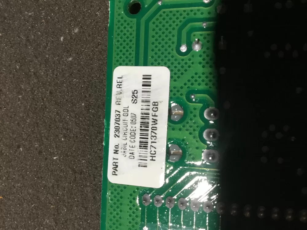 KitchenAid WP2307037 Refrigerator Temperature Control Board AZ99679 | NR34