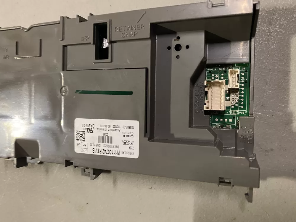 Whirlpool W11100742 W11177740 W11353080 Dishwasher Control Board AZ27793 | BK241