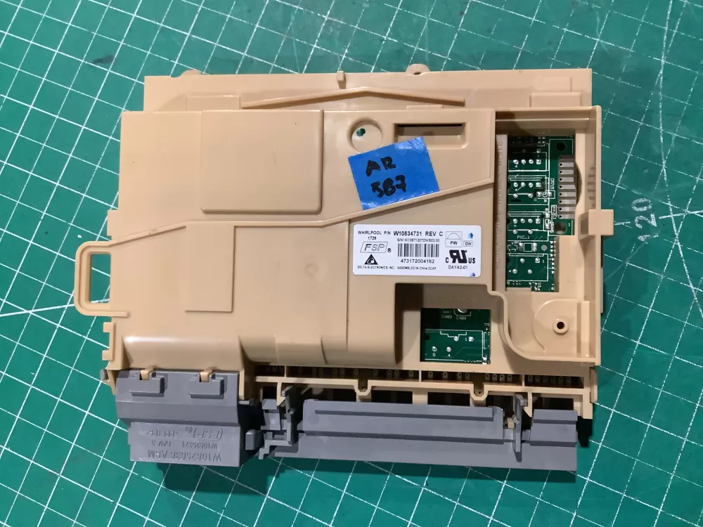 Whirlpool Maytag Amana AP6034555 Dishwasher Control Board AZ230840 | AR587