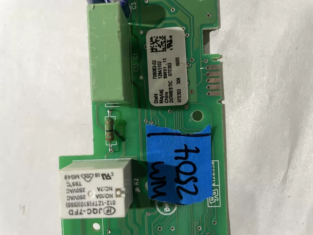 Maytag 02 12945102 Refrigerator Jenn Air 129451 Control Board AZ184269 | Wm2504