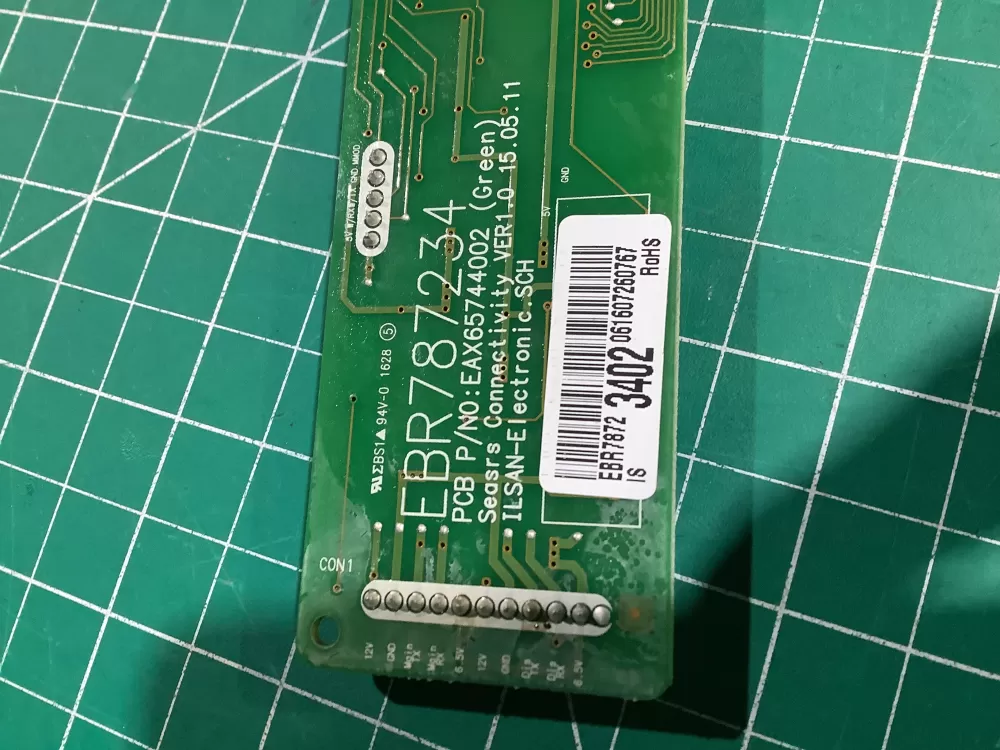 LG EBR78723402 Refrigerator User Interface Control Board AZ140841 | NR2384