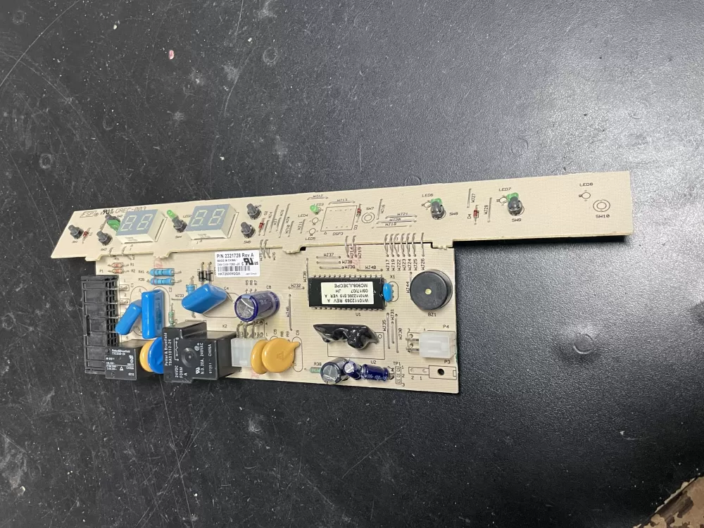 KitchenAid 2321728C  AP5948967  2321728  PS9864509 Refrigerator Control Board