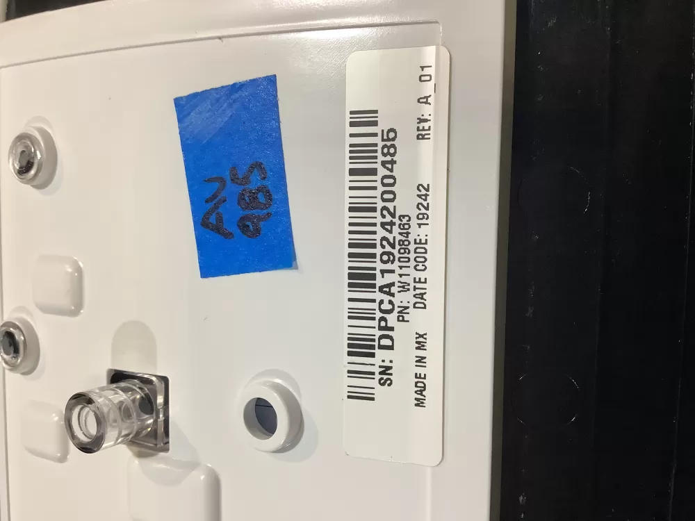Whirlpool Cabrio W10507946 W10860919 Washer UI Control Board AZ229691 | ARV985