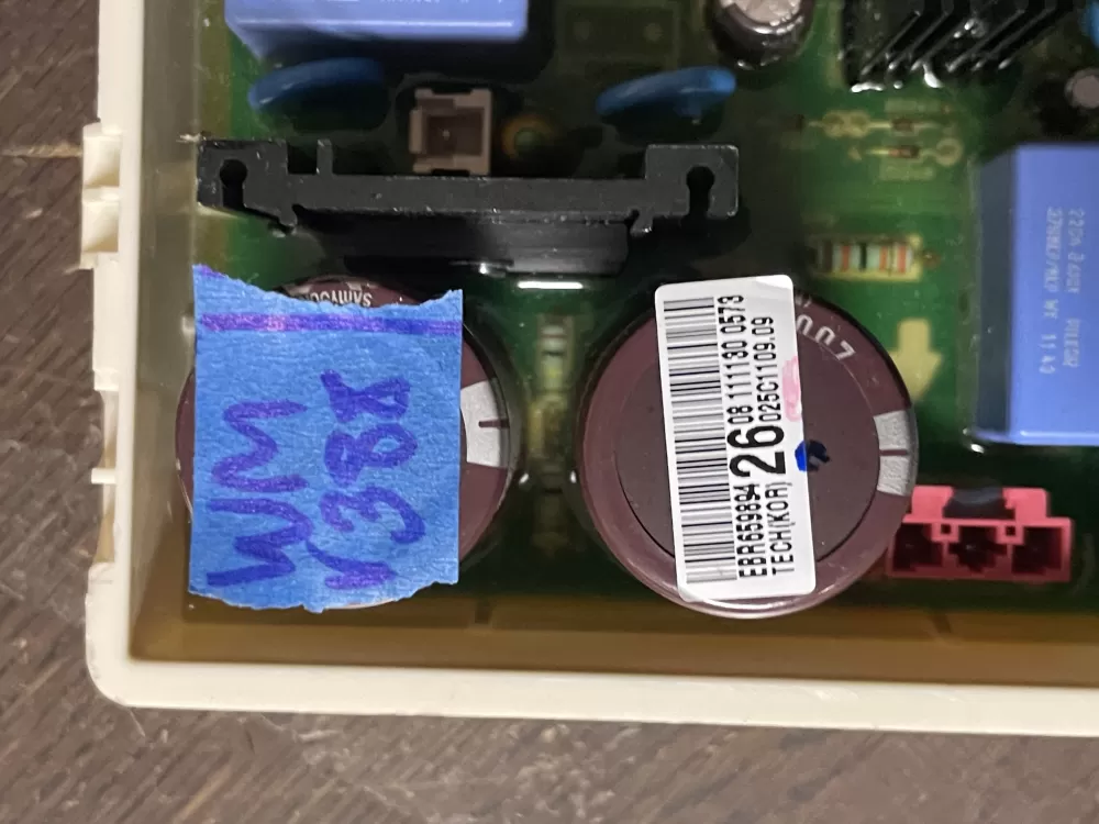 LG EBR65989411 EBR65989426 CSP30000807 Washer Control Board AZ44217 | WMV388