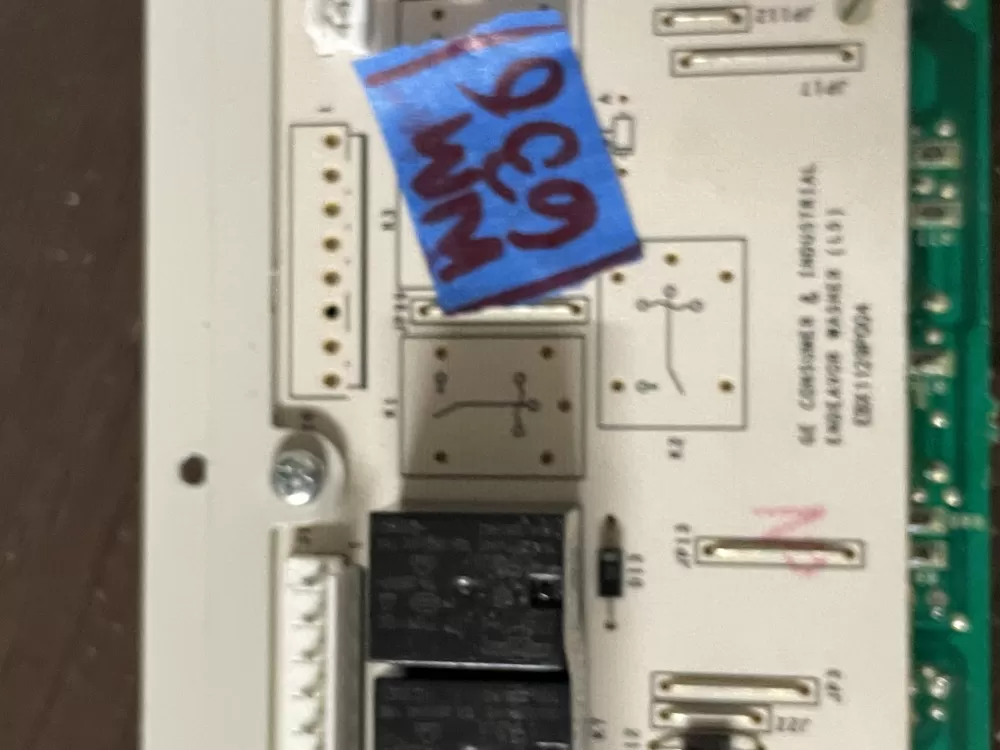 GE 175D5261G029 EBX1129P004 WH12X10475 Washer Control Board AZ46941 | Wm638