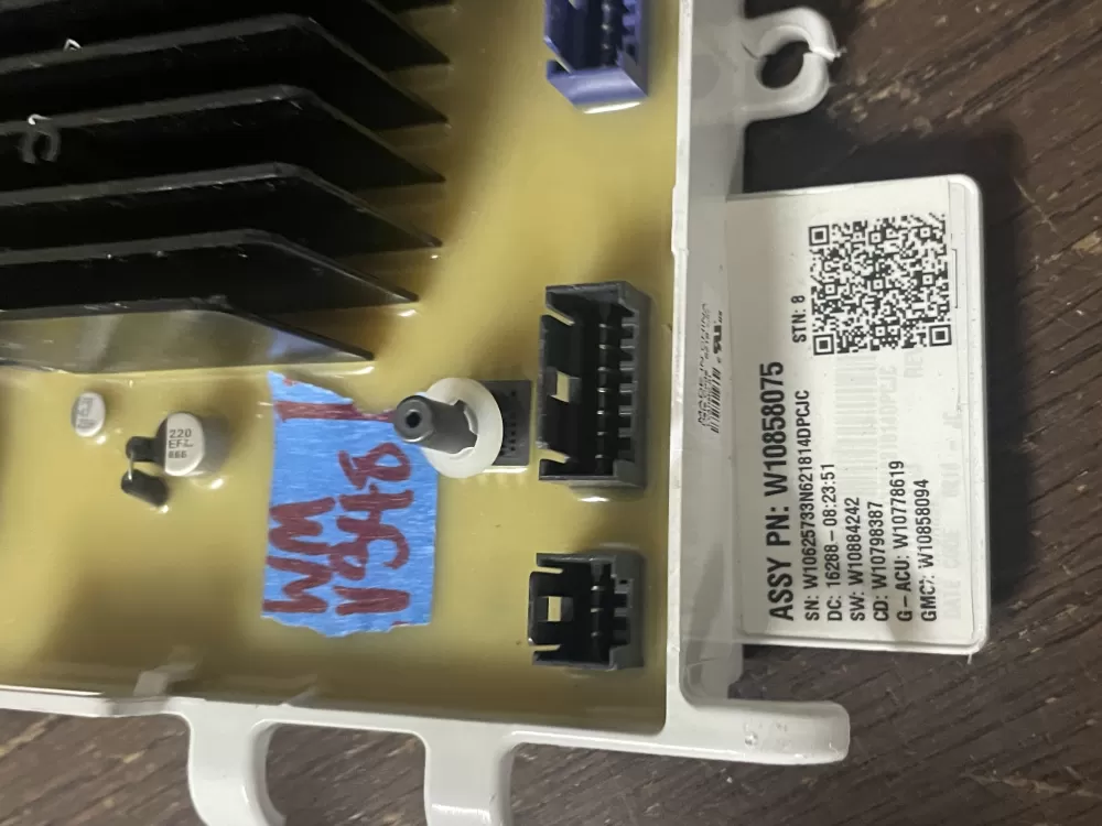 Maytag W10858075 W11024149 PS11770194 Washer Control Board AZ45136 | Wmv348