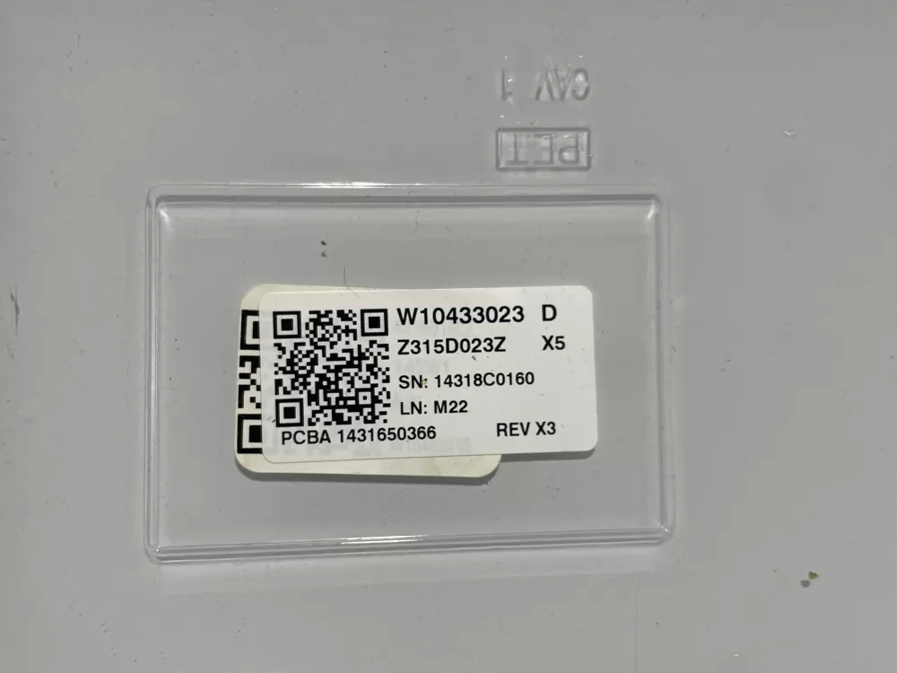 Whirlpool Maytag W10748482 W10433023 Dryer UI Control Board AZ142794 | Wmv755