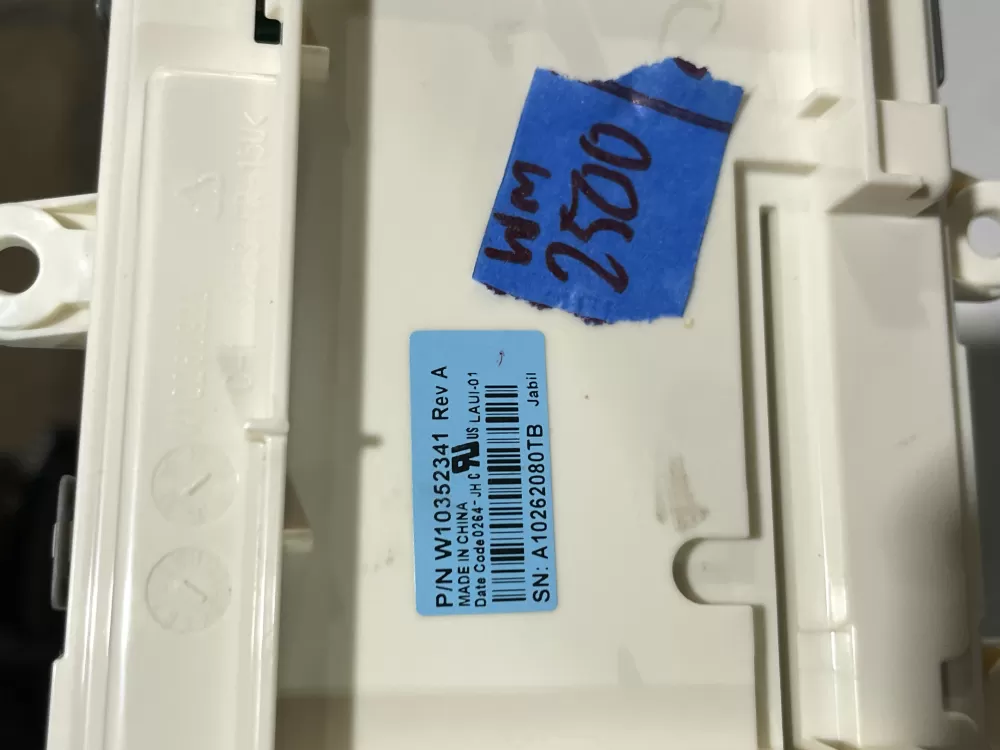 Whirlpool W10352341 Dryer Control Board AZ153299 | Wm2500
