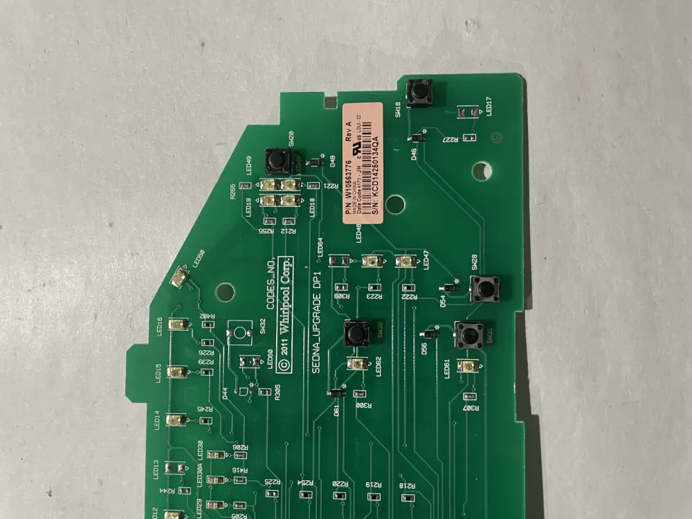 Whirlpool W10563776 Washer Control Board AZ198676 | KM2759