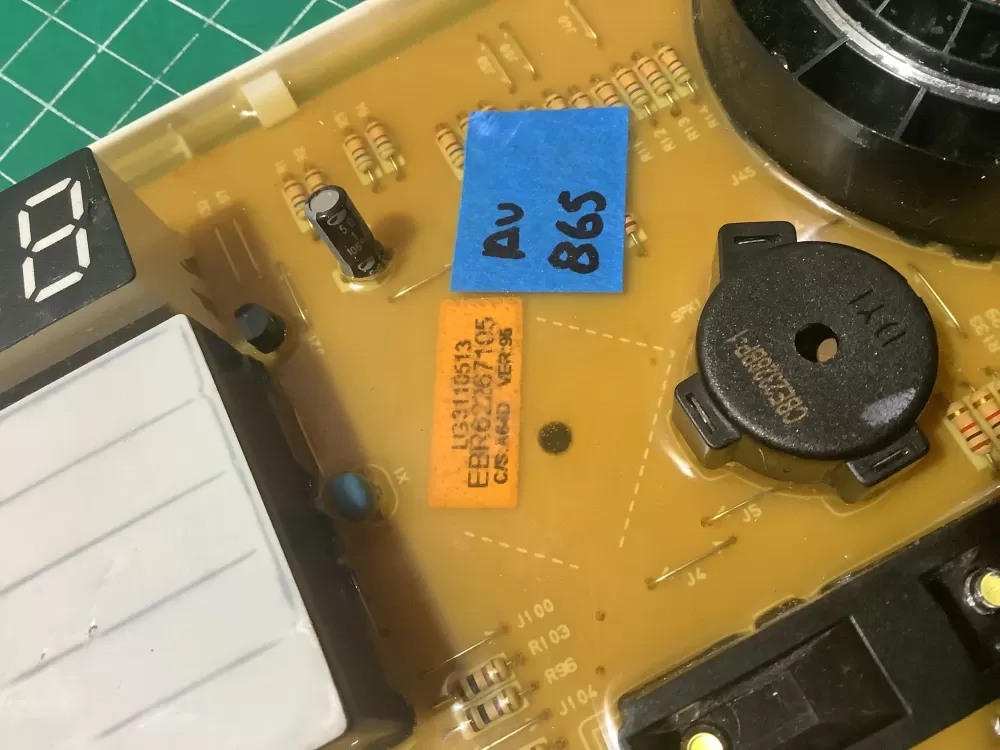 LG EBR62267105 EBR62267102 EAX60993601 Washer Control Board AZ188469 | AV865