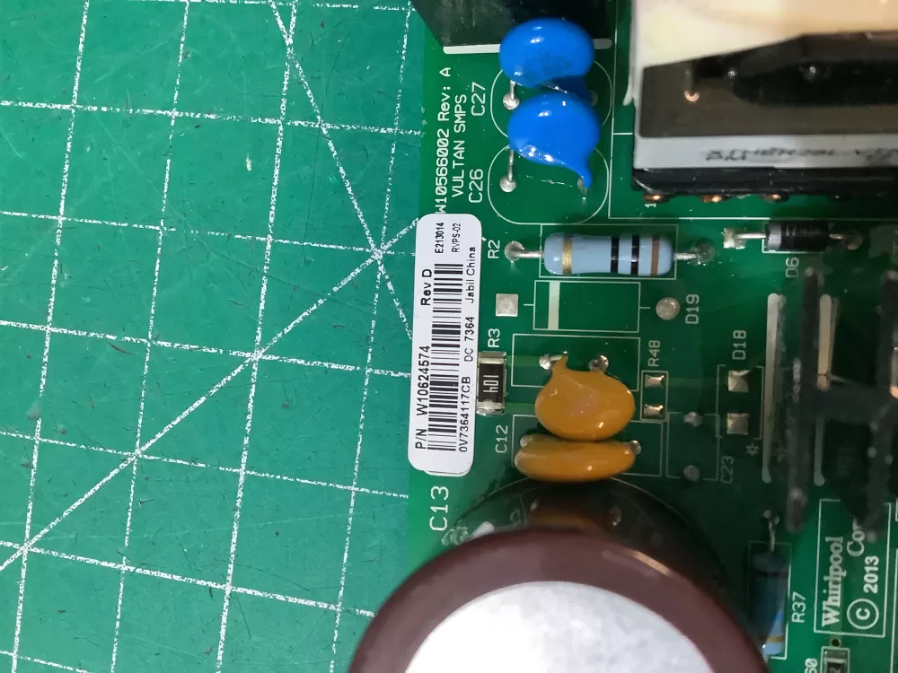 Whirlpool KitchenAid W10624574 Refrigerator Control Board AZ214635 | NR2805