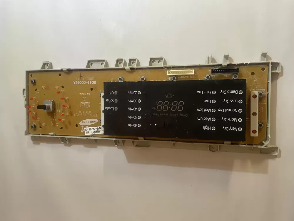 Samsung MFS-DV318A-S0 DC41-00066A Dryer UI Control Board AZ166133 | KMV479