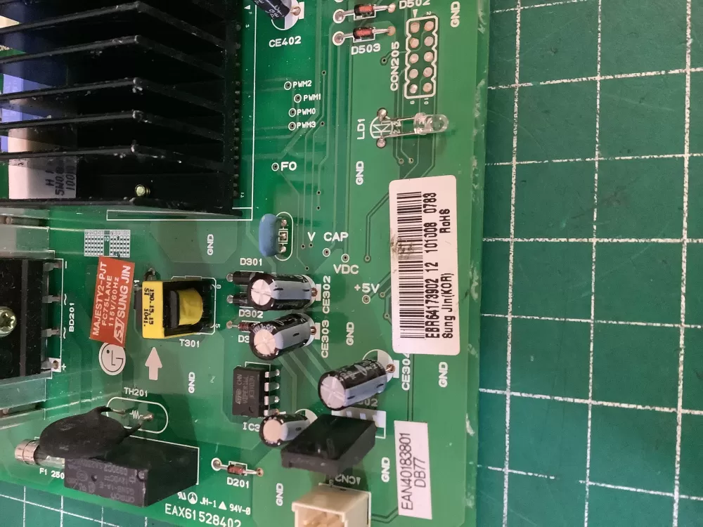 Kenmore LG EBR64173902 Refrigerator Electronic Control Board AZ184841 | NR2692