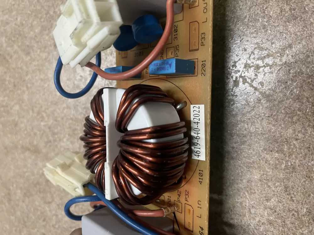 Whirlpool  Kenmore  KitchenAid WPW10286198  AP6018729  W10286198  4444088  8206062  4619-640-42022  PS11752031 Microwave Noise Filter Board