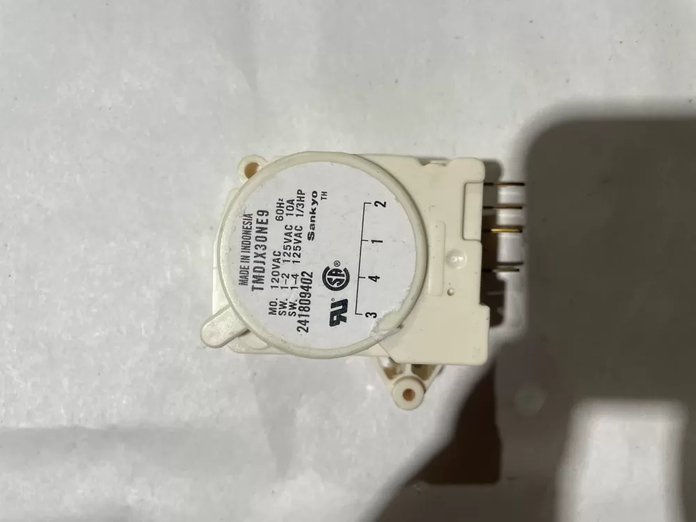 Frigidaire  Kenmore  White Westinghouse 215846604  AP2592907  08003824  08011620  1748201  241809401  241809402  29811-3  442754  5300541134  5300800692  5308003824  54113-1  54113-4  55448-3  55448-4  55467-1  8003824  AH423802  CC304  EA423802  F111812  G000158274  G000158291  G000173814  G000187005  G000187464  G158274  G163818  G169069  G173814  G174821  G178820  G185160  G187464  K1224661  K1224662  K1226501  K1226502  K1227229  K1227920  K1227927  K1228104  K1228105  K1230354  K1230534  K1233374  K1233375  NR00422503  PS423802  R000422503  R000900129  R422503  W188C189A06  W188C189A07  WR422503  TMDJX30NE9 Refrigerator Defrost Timer