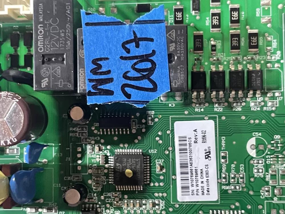 Whirlpool W11035841 Kenmore Maytag Refrigerator Control Board AZ184206 | Wm2617