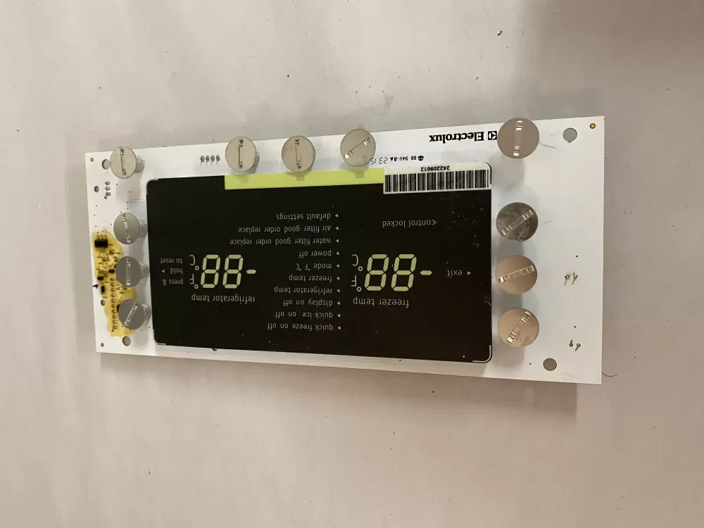 Frigidaire 242209731 Refrigerator Display Control Board