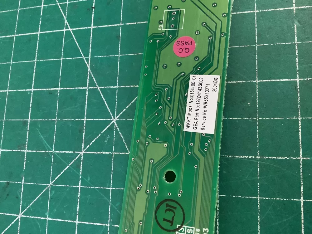 GE 197D4143G002 EBX1018G003 Refrigerator UI Control Board AZ179157 | NR2673