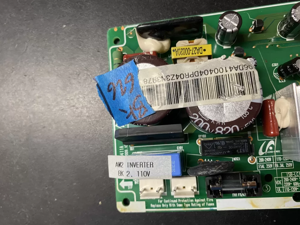 Samsung DA41-00614F DA41-00411A Refrigerator Control Board AZ21205 | BK626