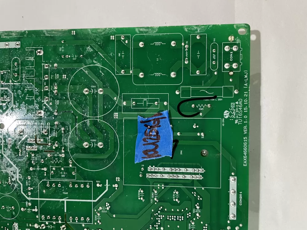 LG EBR74796471 Refrigerator Control Board AZ154359 | KM2516