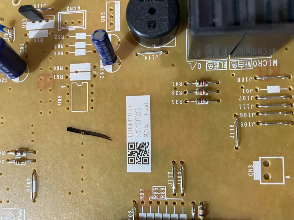 LG Kenmore EBR80411804 AP7223334 Microwave Control Board Panel AZ190098 | Wm802