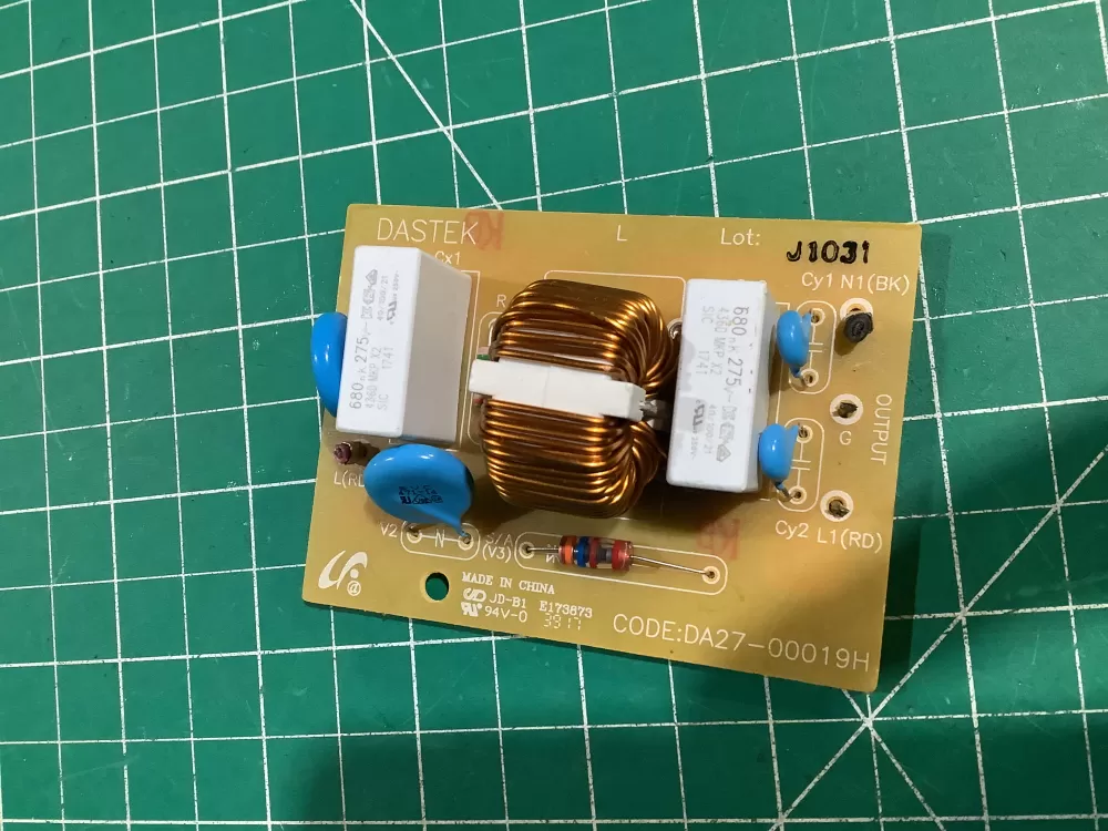 Kenmore DA27 00019H Refrigerator Control Board Noise Filter AZ145477 | NR2433