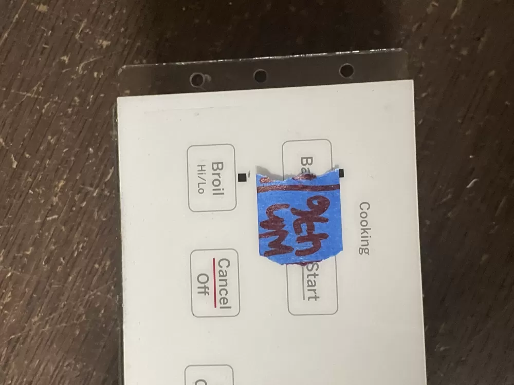 Kenmore Hotpoint GE WB27K10214 Range Control Board AZ39105 | Wm476