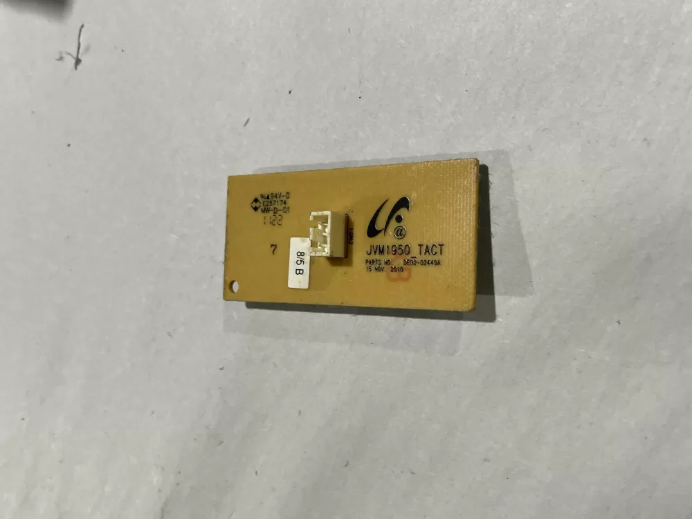 Samsung 02449A Wb23x10022 Microwave Control Board Pcb Switch AZ186752 | Wm2682