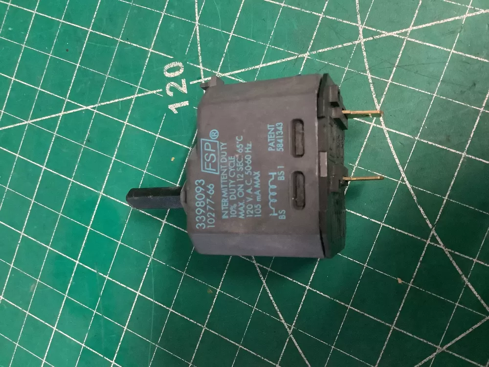 Whirlpool 3398093 WP3398093 Dryer WP Switch AZ207510 | SL160