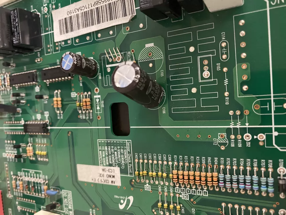 Samsung DA92 00355B Refrigerator Control Board AZ34958 | BK938