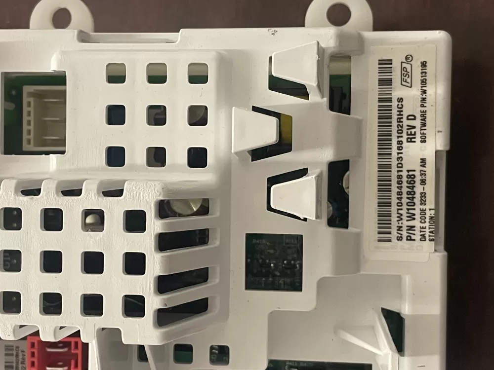 Whirlpool  Amana  Admiral  Roper W10484681  AP5645971  2630122  PS4704668  W10454598 Washer Control Board