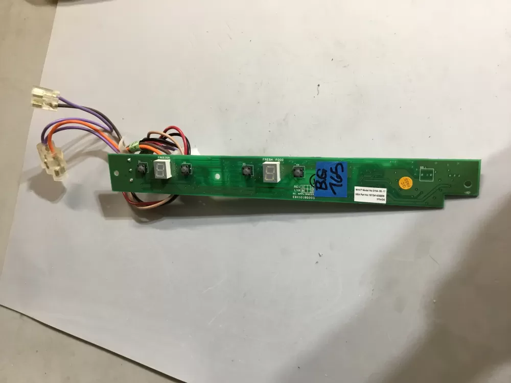 GE 197D4143G009 Refrigerator Control Board AZ109339 | BG165