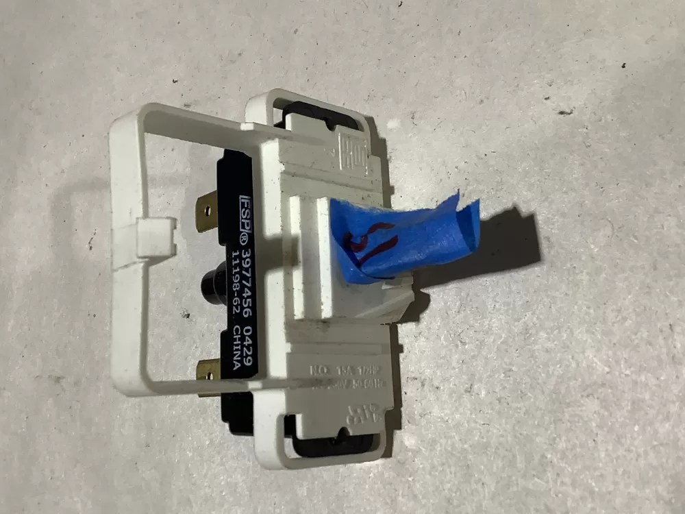 Whirlpool  Kenmore  Roper  Estate AP6009036 3977456 WP3977456 PS11742178 Dryer Start Switch