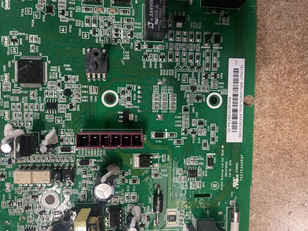 GE 290D2226G004 Washer Control Board AZ23000 | KM1647
