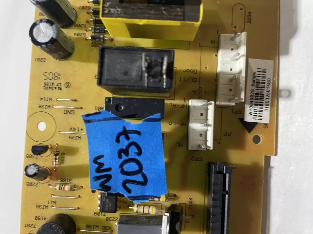 Whirlpool Maytag W10831030 W10849829 Microwave Control Panel AZ187239 | Wm2037