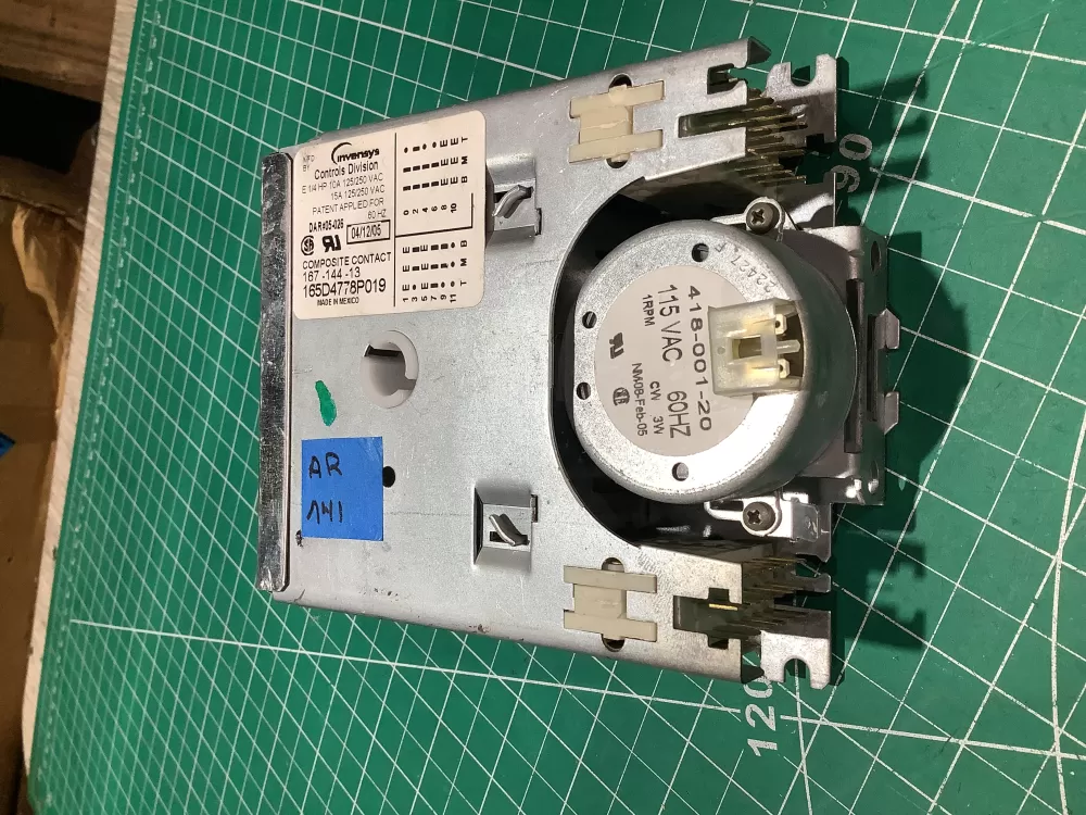 GE 165D4778P019 Dishwasher Timer AZ179705 | AR141