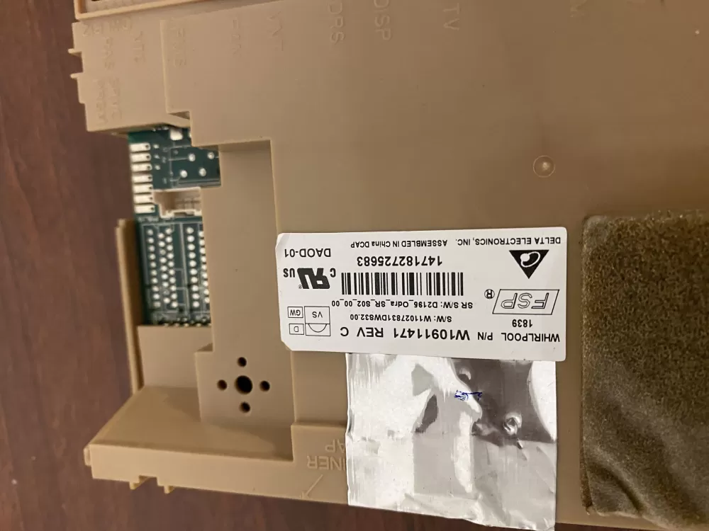 Whirlpool W10911471 W11120155 Dishwasher Control Board AZ27299 | BK242